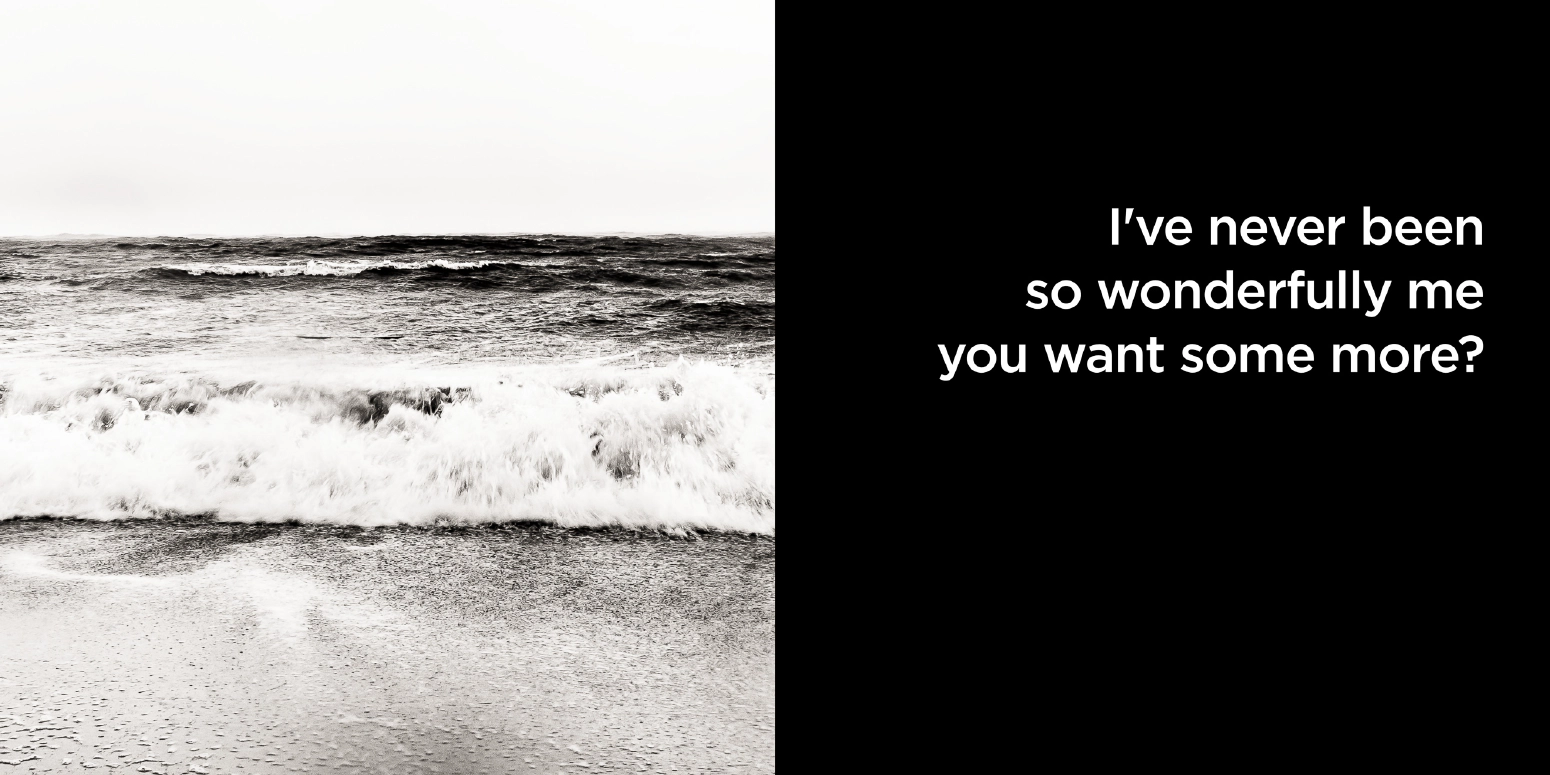 I've never been so wonderfully me you want some more?