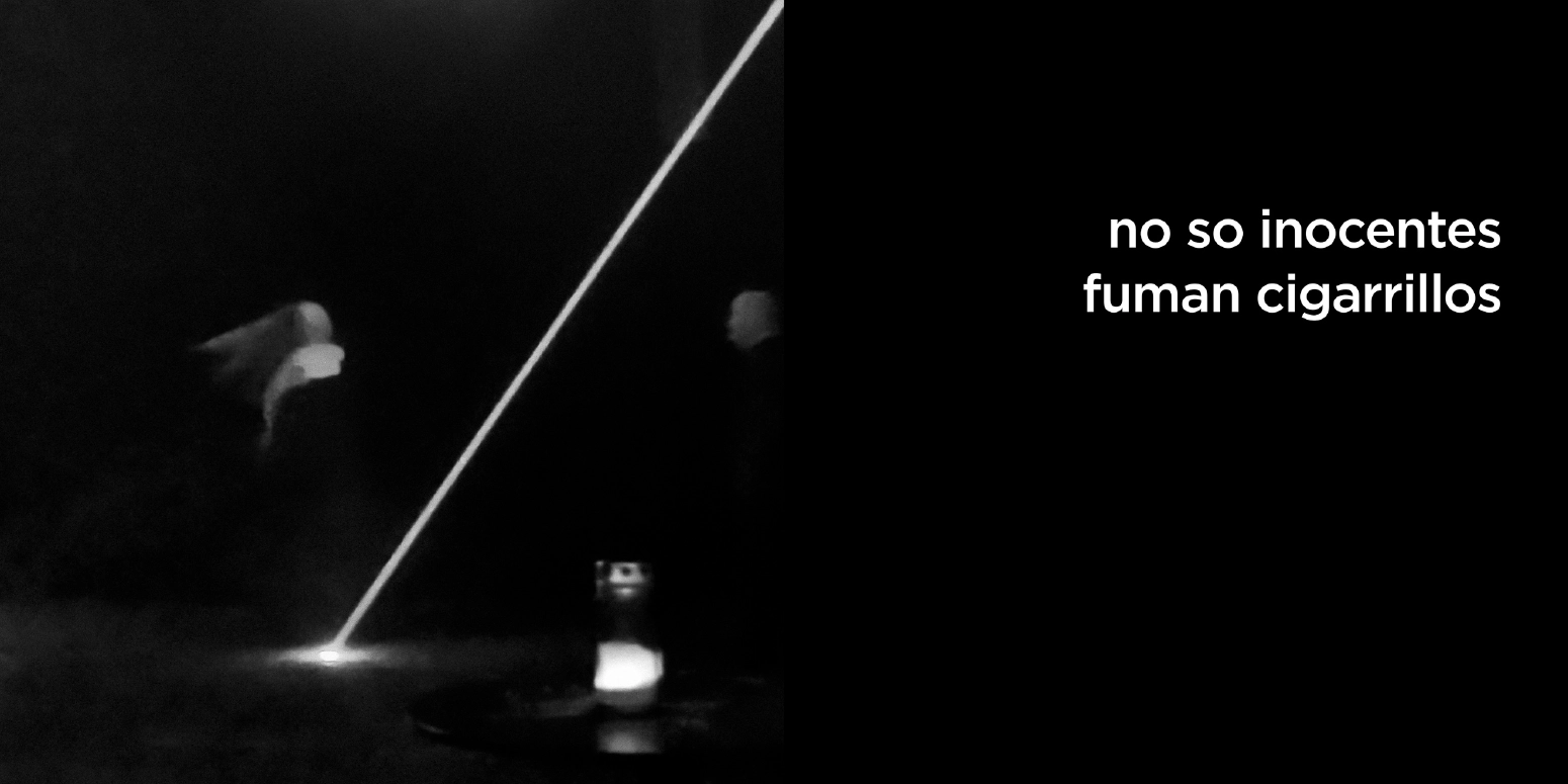 no so inocentes fuman cigarrillos